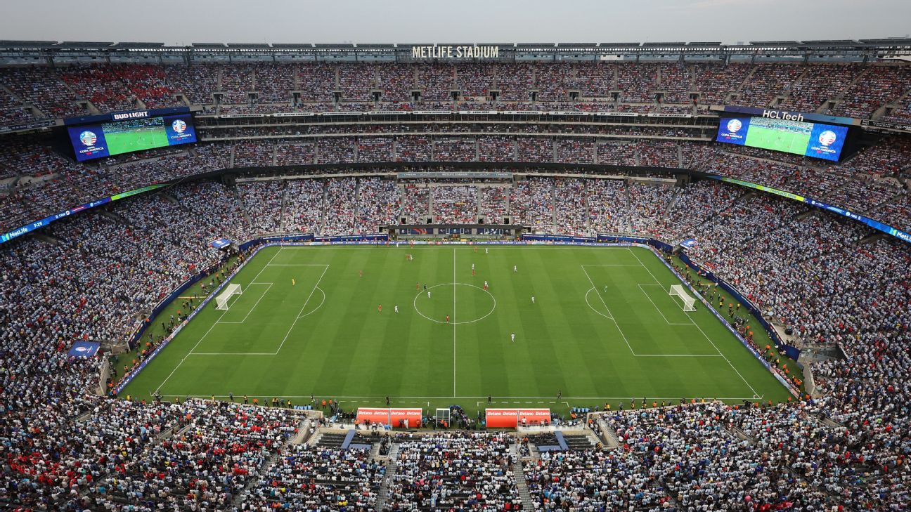 NJ gov: MetLife will be safe for players in WC final www.espn.com – TOP