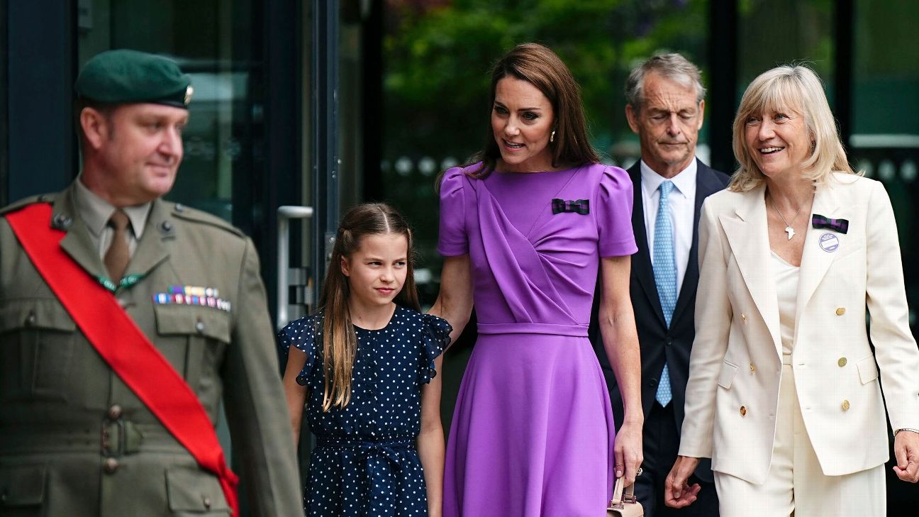 Princess makes rare appearance at Wimbledon