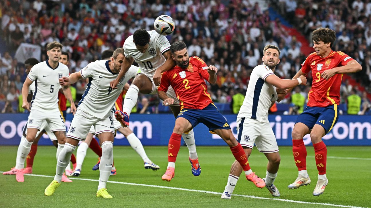 Live updates, analysis: Spain, England meet in Euro 2024 final