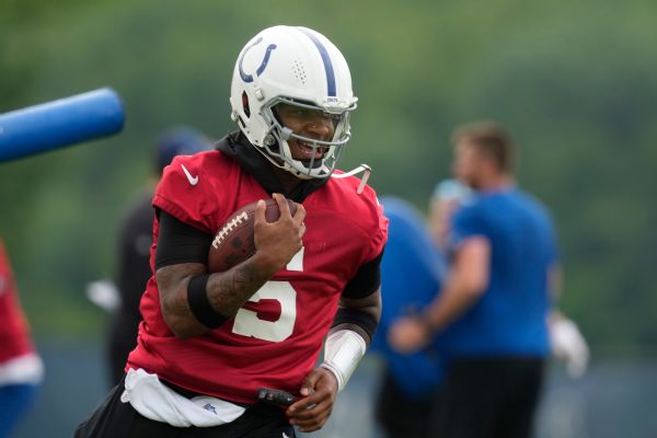 Colts don't plan to limit Richardson's run game, even after injury
