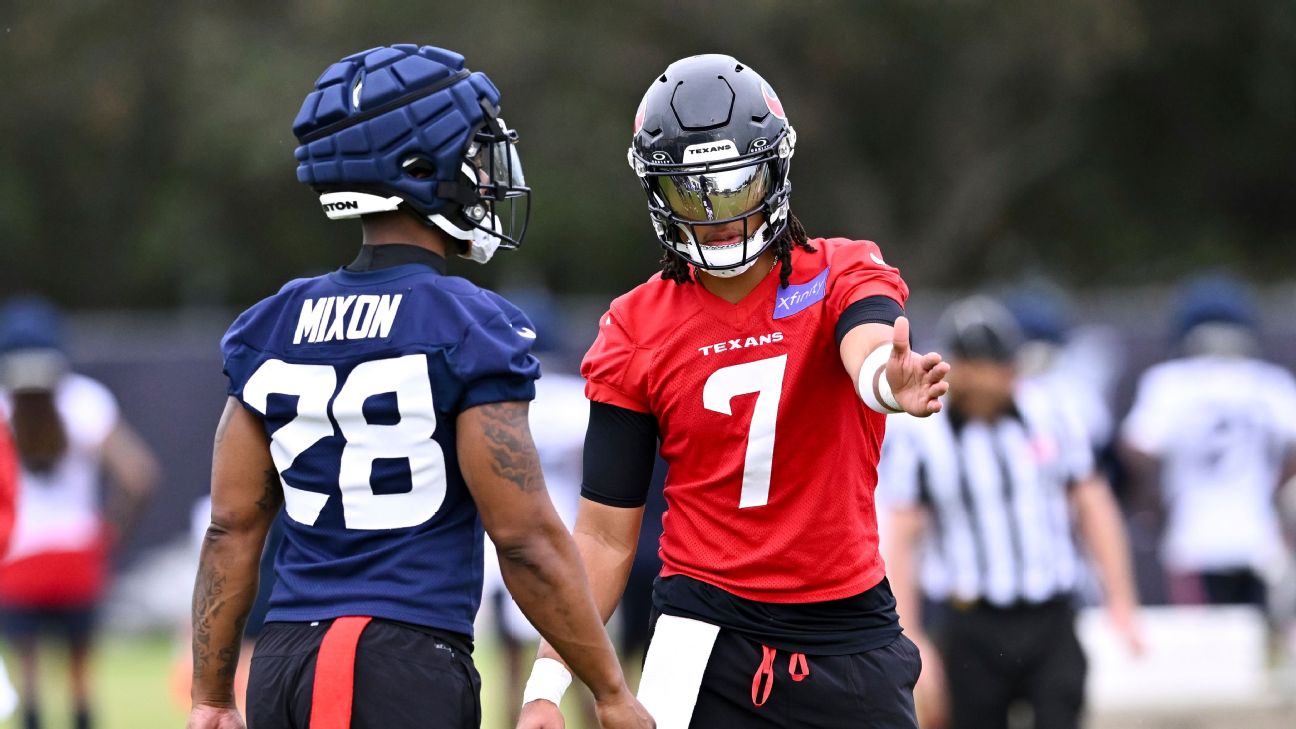 Texans training camp preview: Can Joe Mixon balance offense? - ESPN