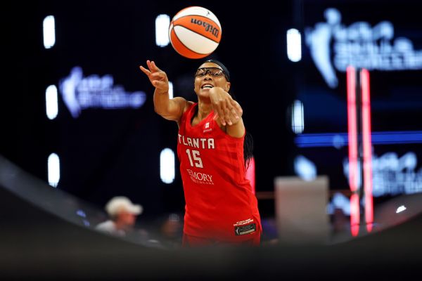 Allisha Gray first WNBA player to sweep 3-point, skills titles