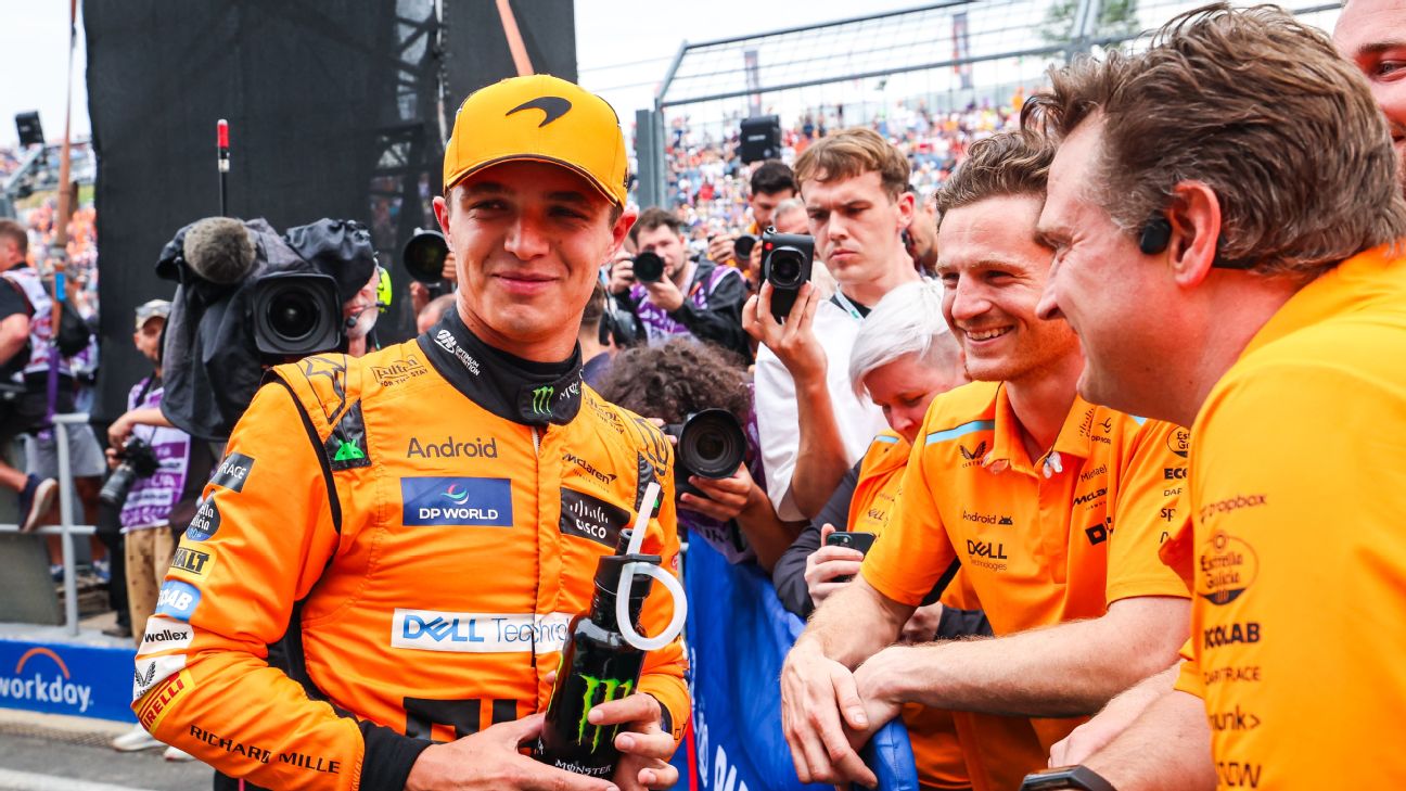 Norris: McLaren not under pressure to win