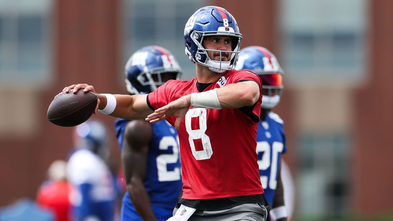 Giants QB Daniel Jones (ACL) says he’s ‘ready to go’