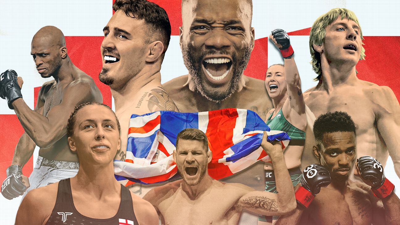 Bisping, Edwards and Aspinall: Inside the making of English MMA’s golden generation