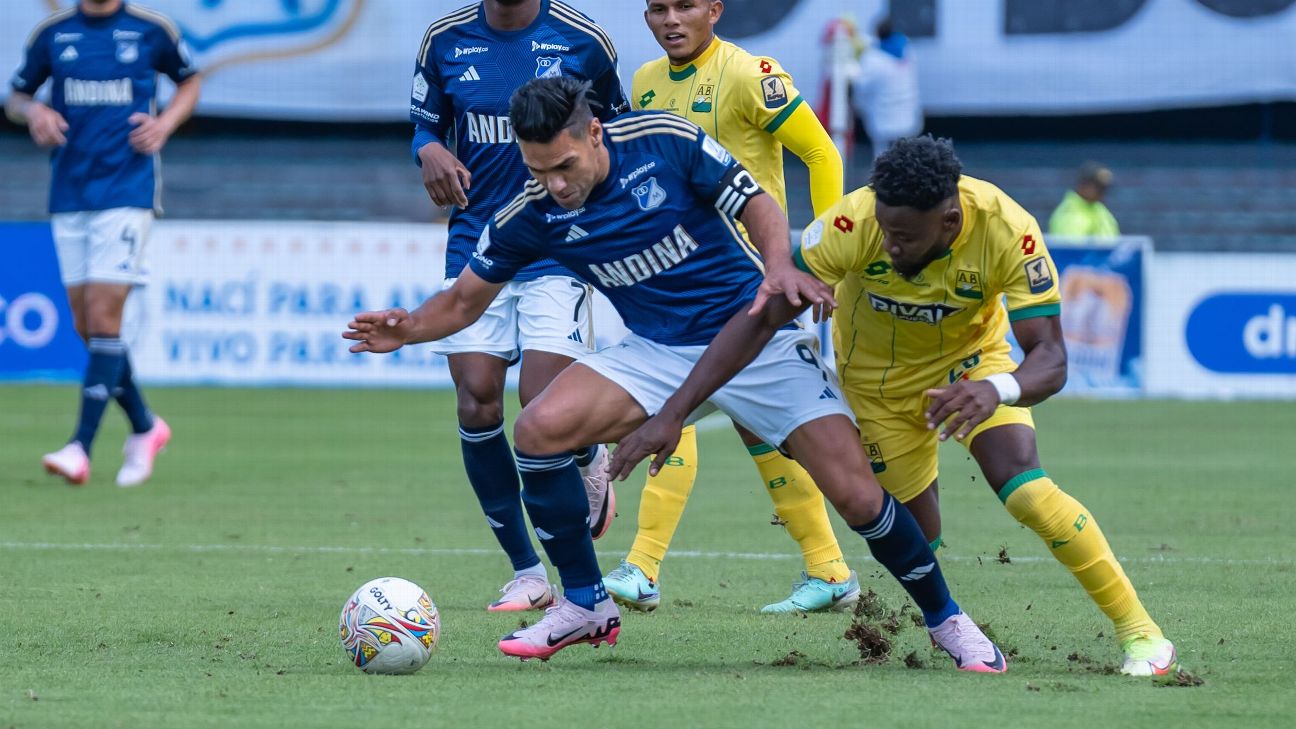 El líder Nacional en Bogotá, próximo clásico de Falcao en Millonarios - ESPN