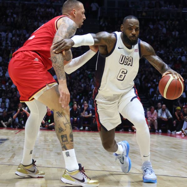 LeBron James leads Team USA past Germany in London
