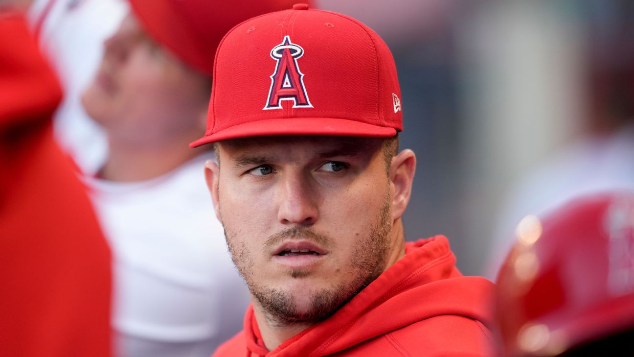 Angels’ Mike Trout out for season with another meniscus tear