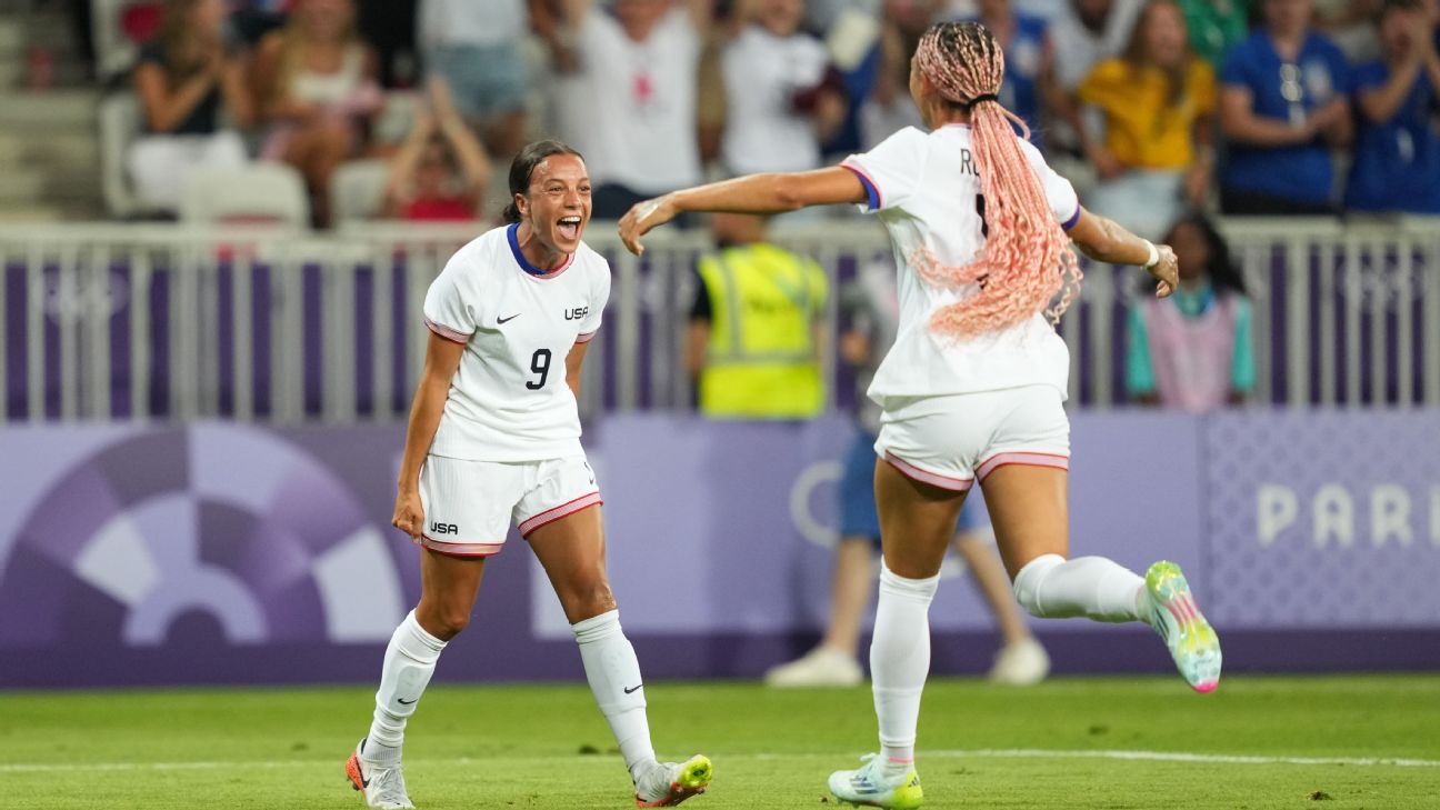 USWNT s win to open 2024 Olympics proves doubters wrong after terrible World Cup