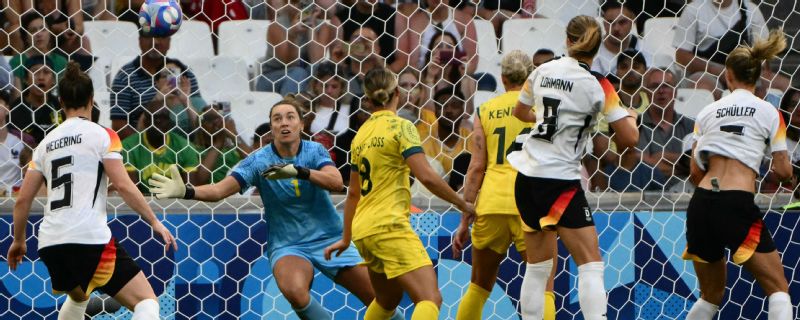 Matildas humbled in Olympics opener by Germany