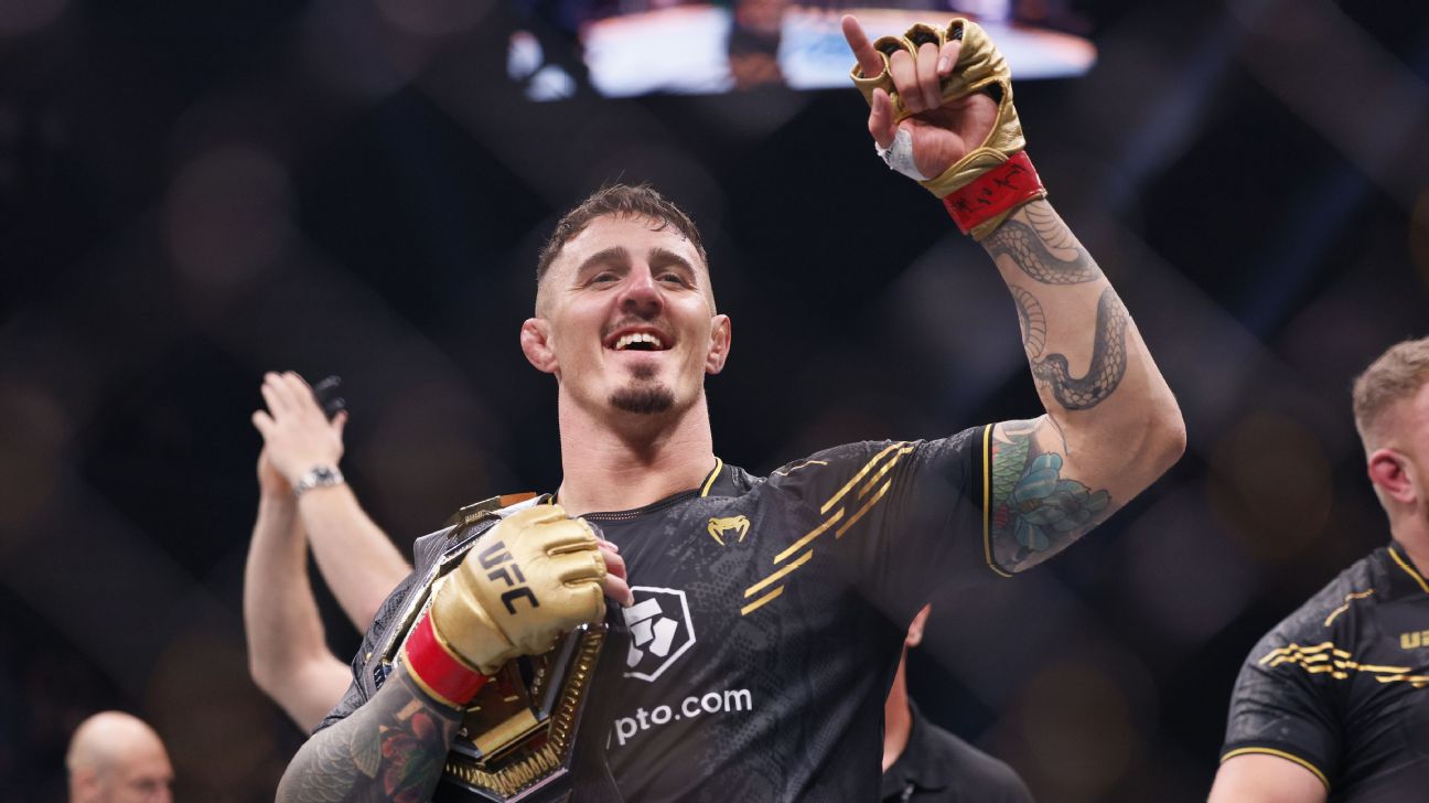 Tom Aspinall vacates UFC heavyweight title amid ongoing eye issues
