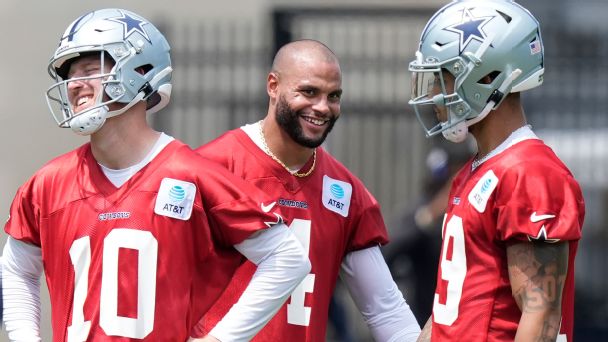 Latest updates from NFL training camp: Dak Prescott puts up numbers in practice