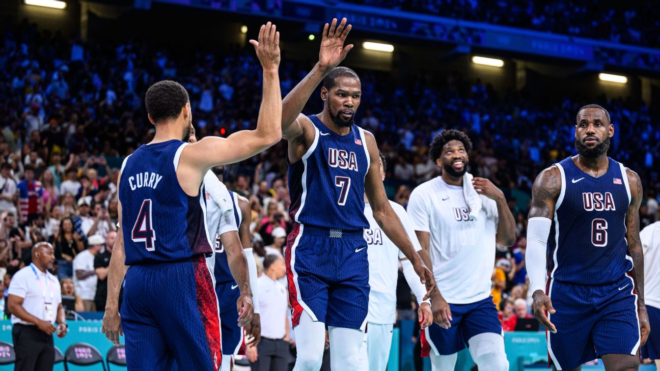 Why USA teammates were in awe of Kevin Durant's return