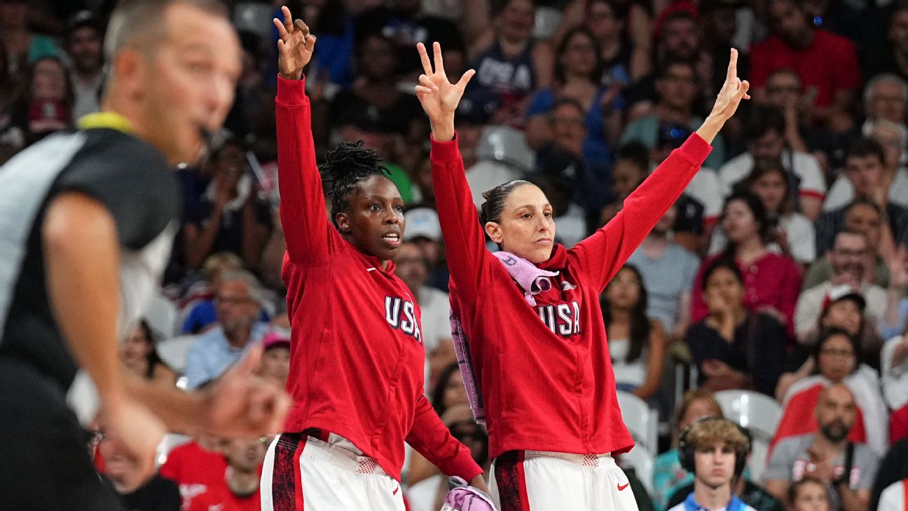 New role, same goal: It's gold or bust for Taurasi's final Olympics