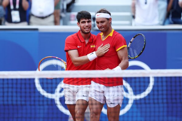 Nadal, Alcaraz move into doubles quarterfinals