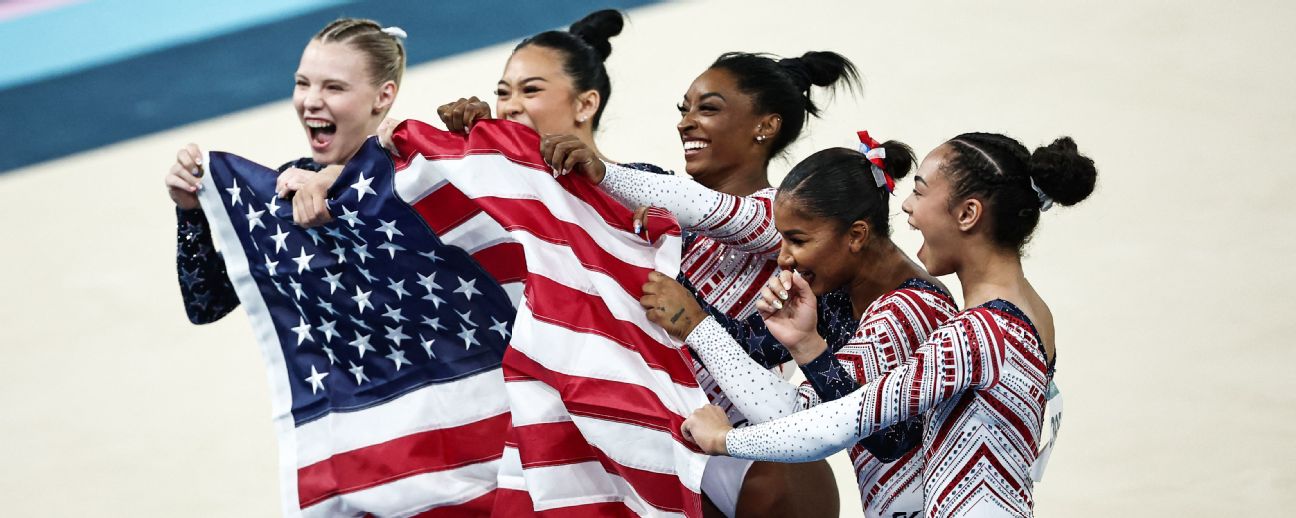 Redemption complete: Simone Biles, Team USA strike gold in Paris