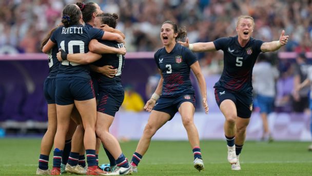 U.S. women's rugby sevens wins bronze, first-ever medal