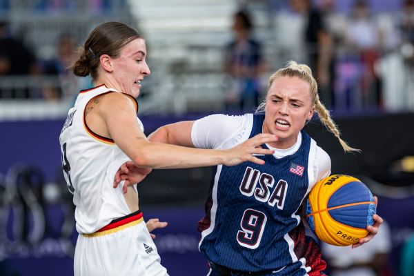 Germany downs U.S. in women's 3x3 basketball