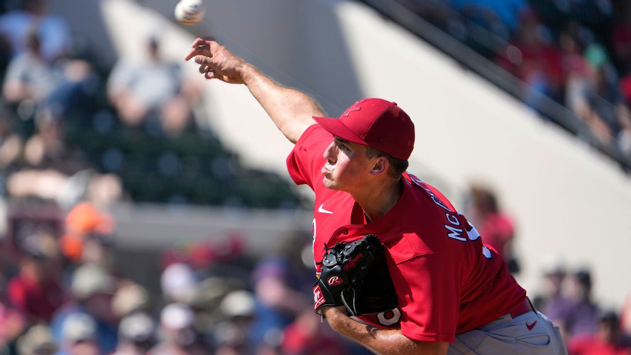 Cards call up McGreevy for debut, put Lynn on IL