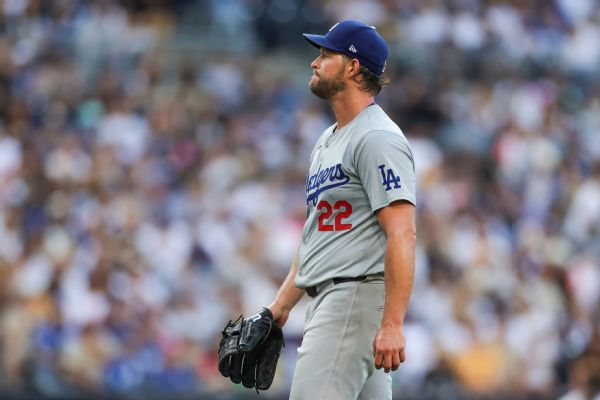 Kershaw rocked by Padres in 1st career 0-K start