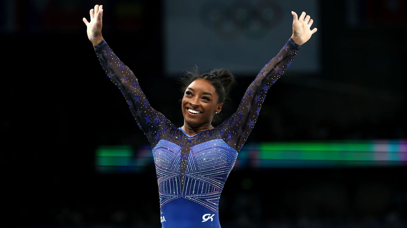 Biles returns to pinnacle as all-around champion