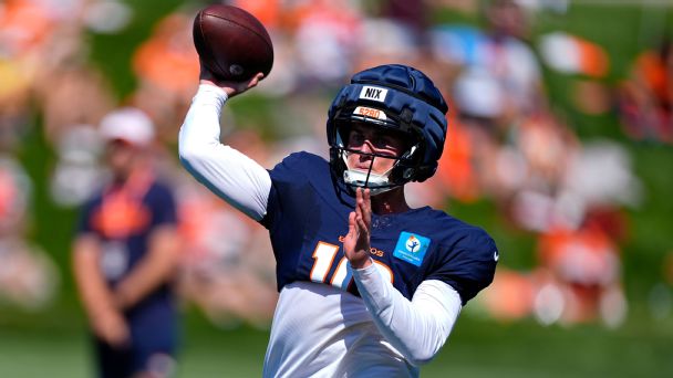 Latest updates from NFL training camp: Broncos QB battle down to two — for now