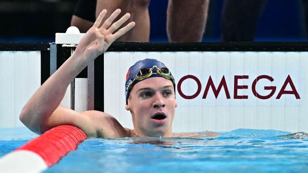 Marchand wins 4th gold, Sha’Carri Richardson makes her Olympic debut and more Friday at the Paris Games