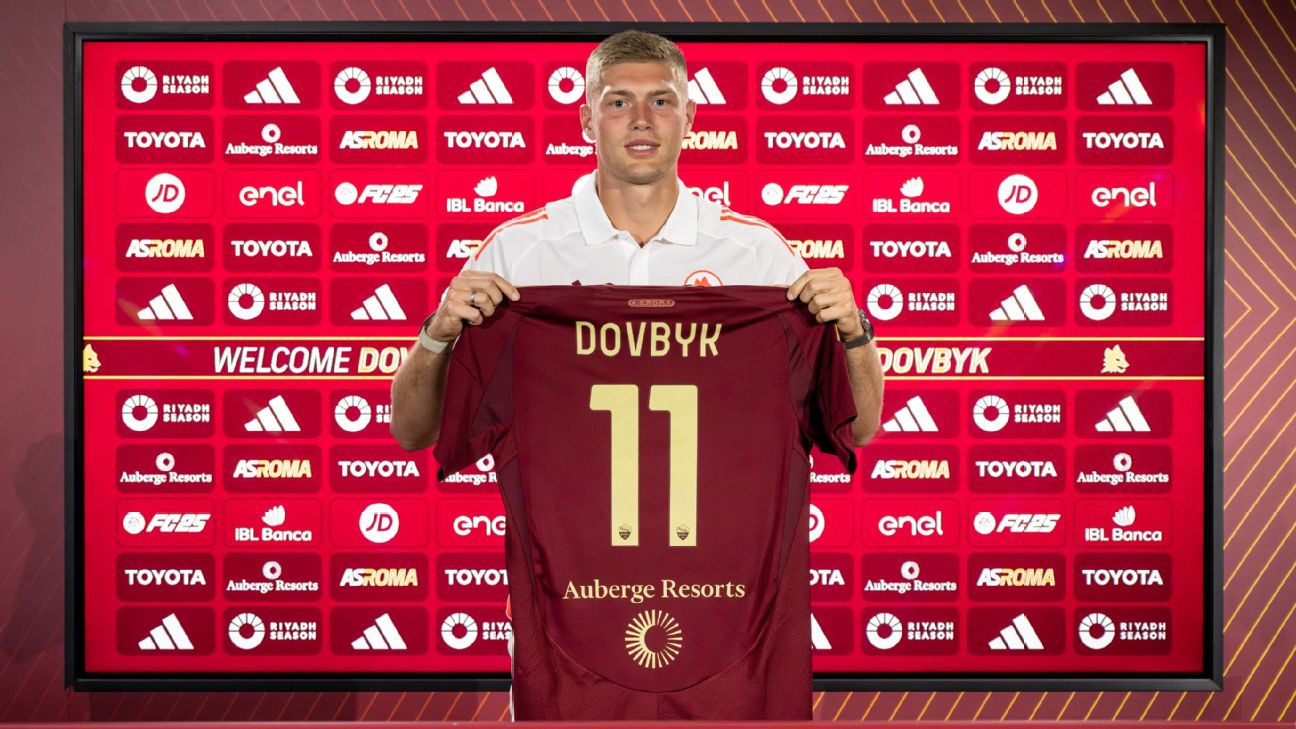 Dovbyk calls Girona 'small team' as he joins Roma