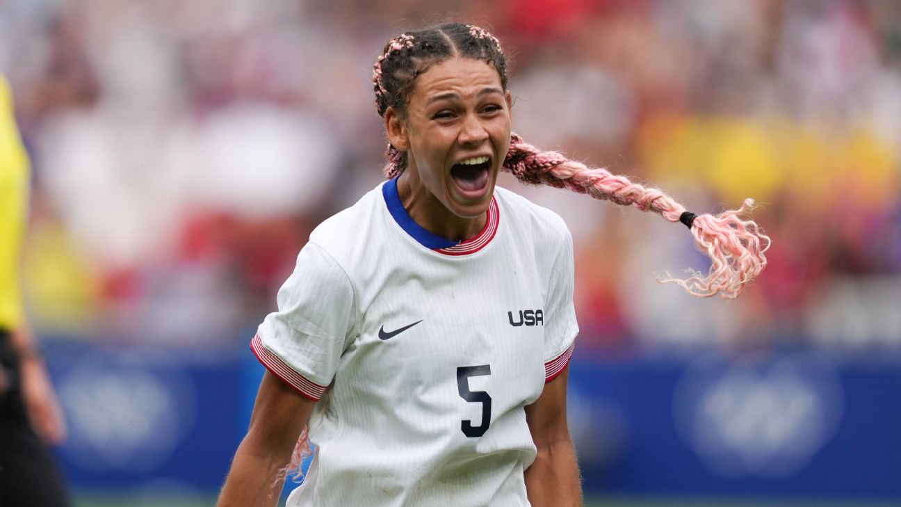 Follow live: Rodman leads USWNT vs. Germany in Olympic semifinals