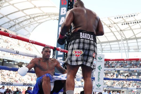 Bakole stuns rising heavyweight Anderson by KO