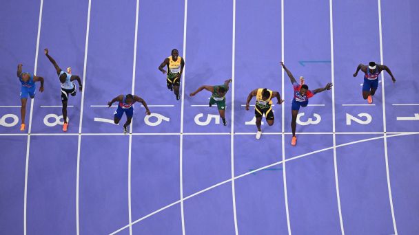 By the inches: Noah Lyles’ gold medal win broken down by photos