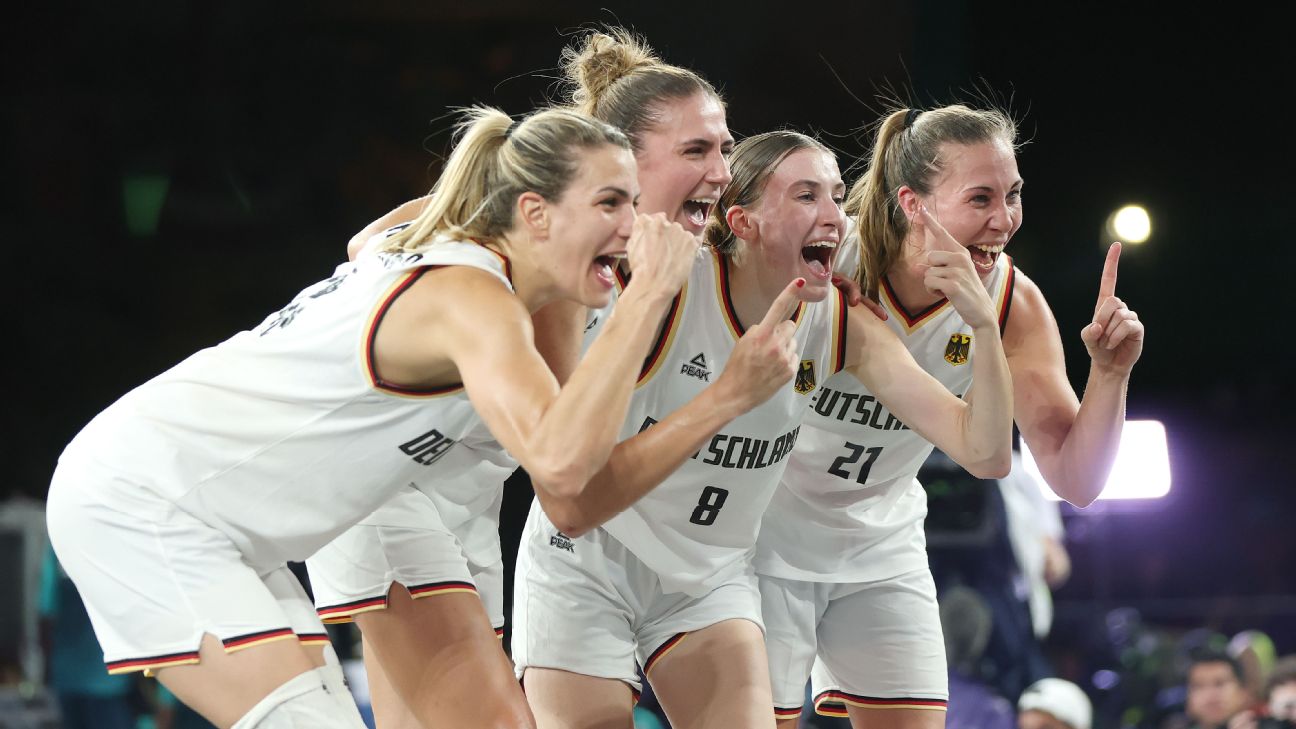 Germany grabs women’s 3×3 gold; U.S. gets 3rd