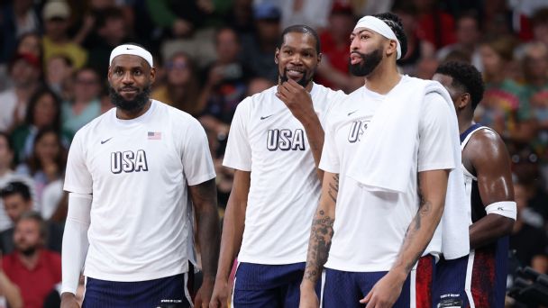 U.S. men’s basketball begins knockout play, USWNT has semifinal match and more Tuesday in Paris