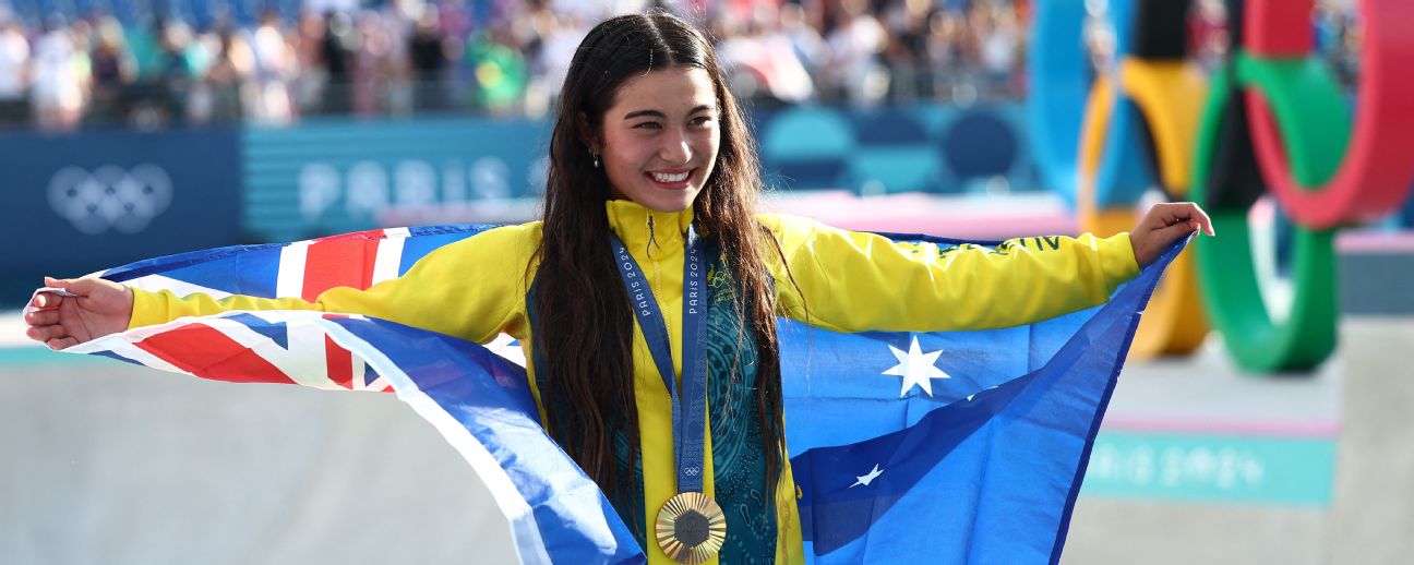 Trew beauty! 14-year-old Arisa creates Australian Olympic history