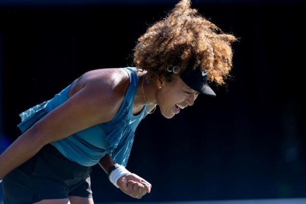 Osaka takes down No. 9 seed Jabeur in Toronto