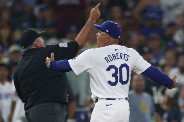 Roberts rips ump: ‘Egregious’ call cost Dodgers