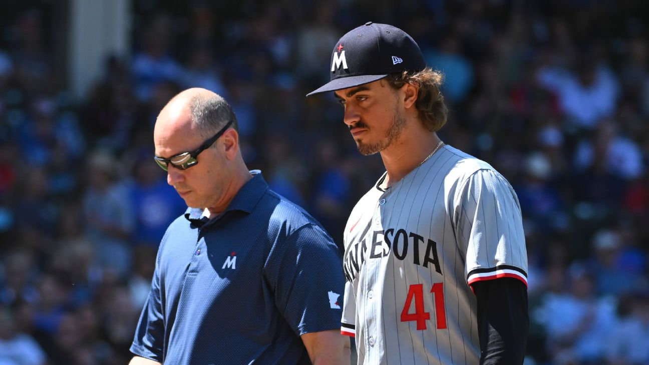 Twins RHP Ryan (shoulder) out ‘weeks to months’