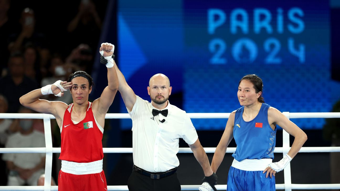 Algeria’s Khelif wins women’s welterweight gold