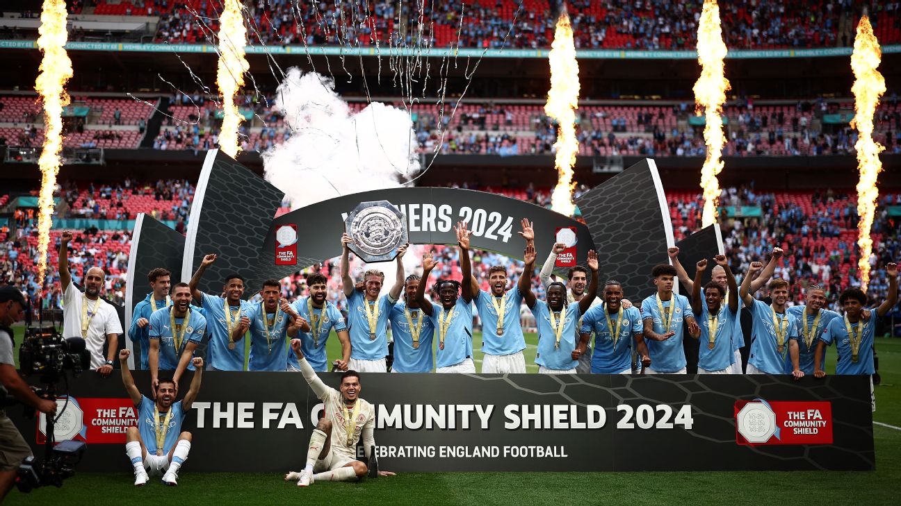 Man City beats United to win Community Shield