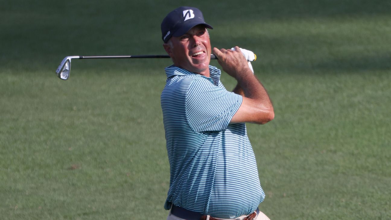 Hole & 1: Kuchar lone golfer to finish play Mon.