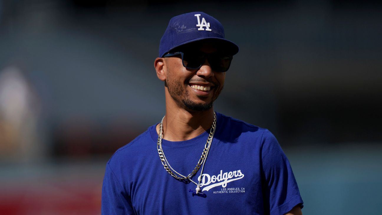 Dodgers’ Betts back after nearly 2 months on IL