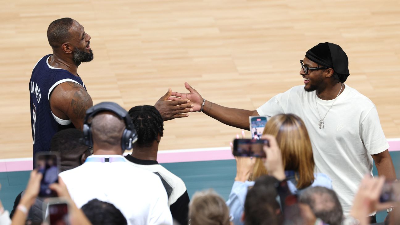 Bronny James can't call LeBron 'dad' as teammates - ABC7 Los Angeles