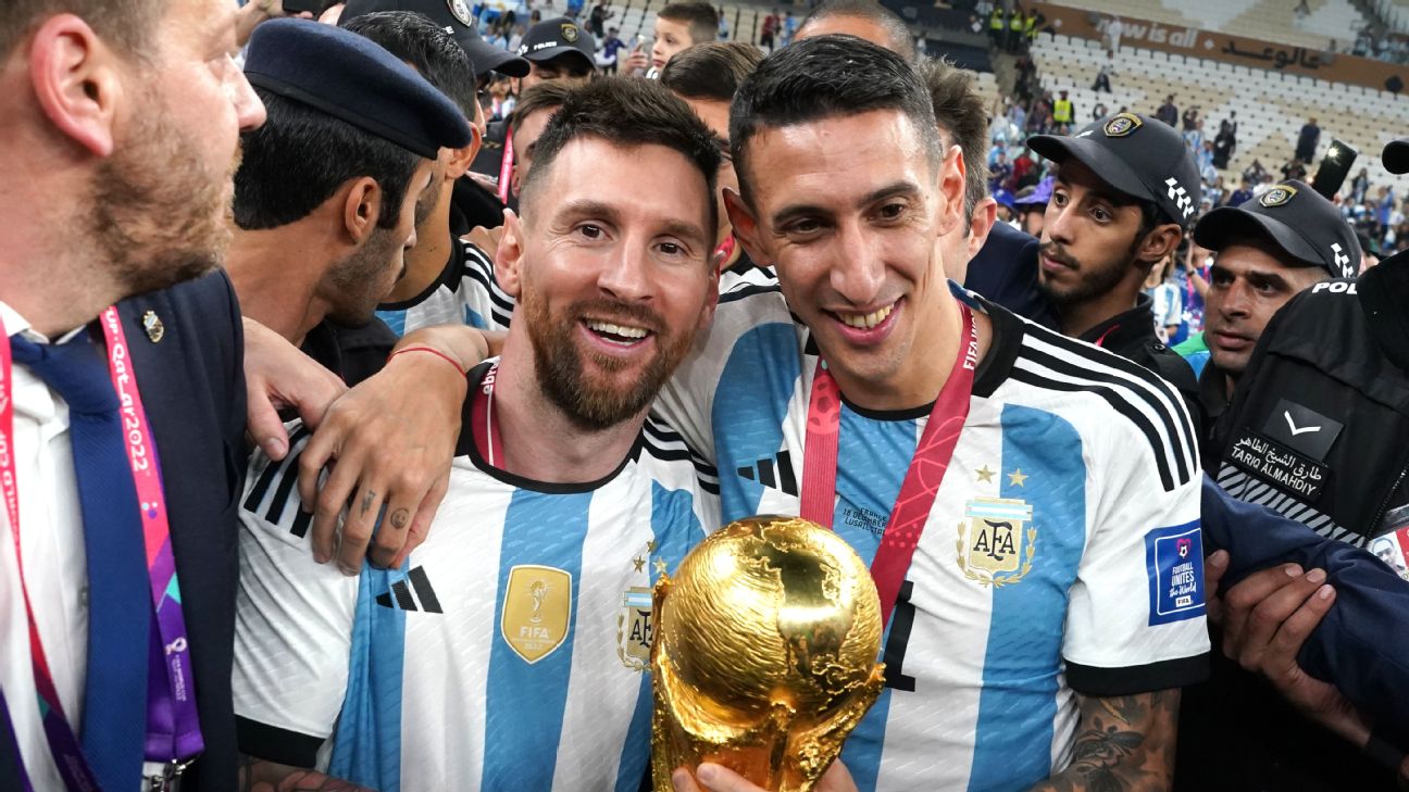 O inusitado motivo pelo qual Di María não quis viajar para ver Argentina na final da Copa do Mundo