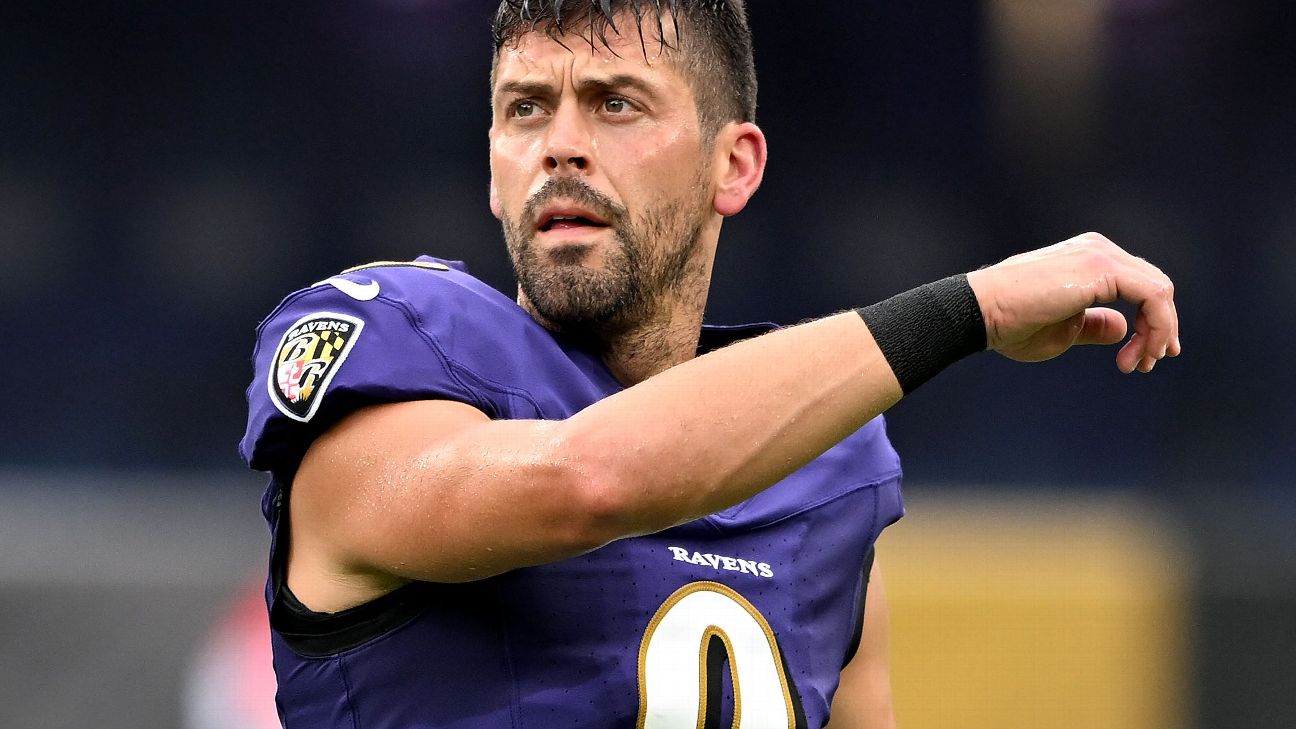 Ravens make 'tough decision,' release kicker Justin Tucker - ESPN