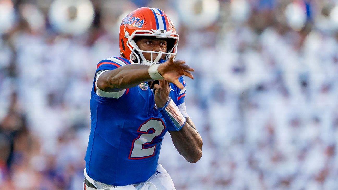 Gators crushed by Texas with Lagway on sideline