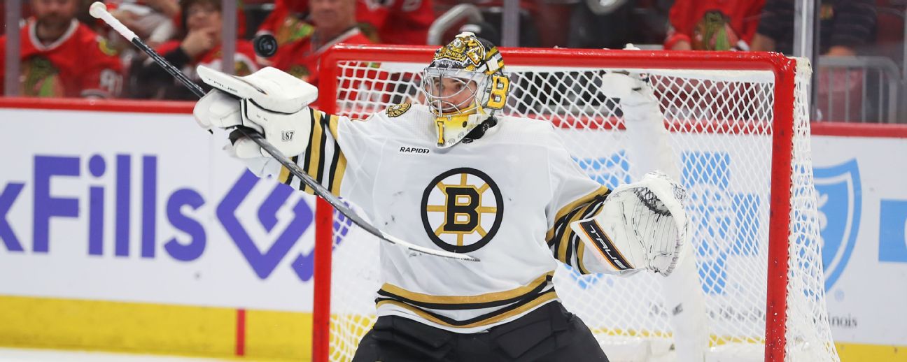 Bruins sign goalie Jeremy Swayman to 8-year, $66M contract - ESPN