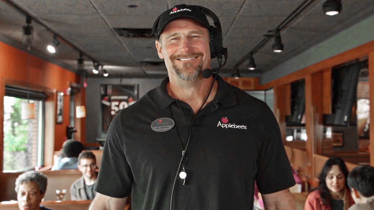 Lions coach Dan Campbell takes on acting in Applebee's series - ESPN, image size:1296x729