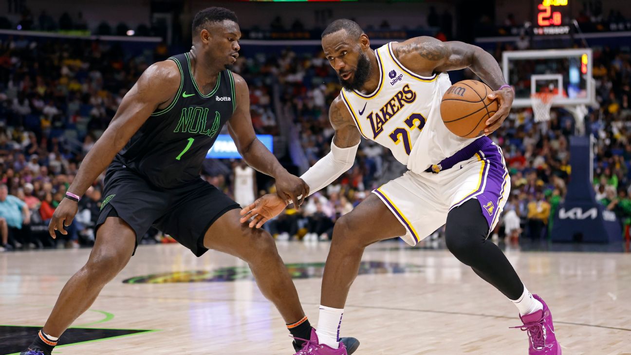 Do Zion Williamson and the New Orleans Pelicans and the LeBron James-led Los Angeles Lakers have enough to compete in the West?