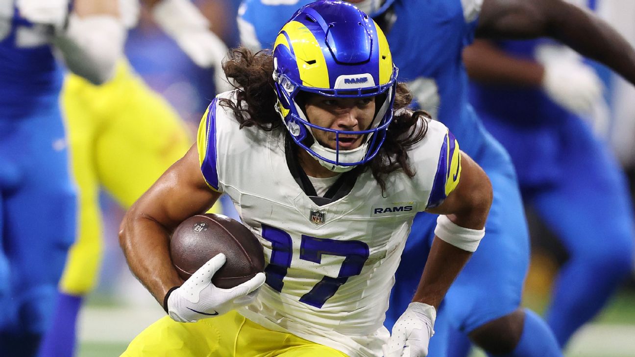 Rams Wide Receiver Puka Nacua to Miss Four Games After Knee Injury Setback