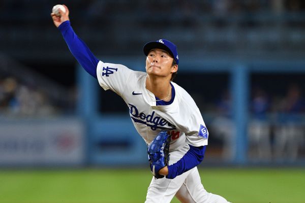 Dodgers flip starters  tab Yamamoto for Game 1